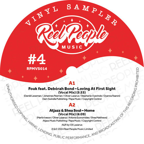 Various Artists- Reel People Music Vinyl Sampler : Volume 4 (Various Artists)