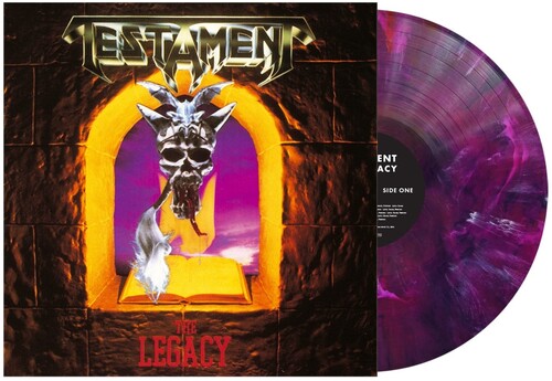 Testament- The Legacy - Purple Blue Red Marble
