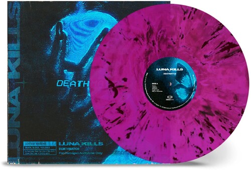 Luna Kills- Deathmatch - Trans Magenta & Black Marbled