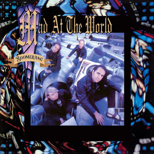 Mad at the World- Boomerang - Blue