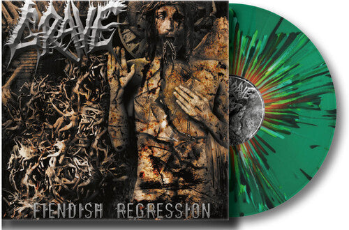 Grave- Fiendish Regression - Splatter Green Vinyl (Indie Exclusive)