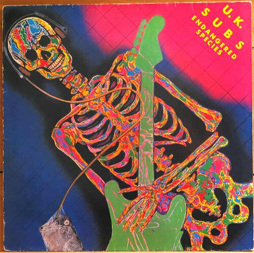 UK Subs- Endangered Species - Splatter Green Vinyl (Indie Exclusive)