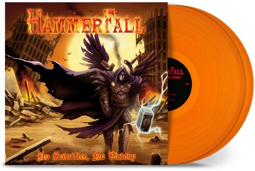 Hammerfall- No Sacrifice, No Victory - Orange Vinyl
