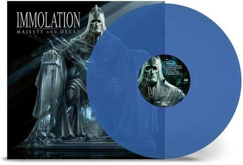 Immolation- Majesty and Decay - Trans Blue Vinyl