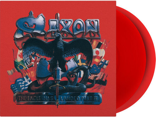 Saxon- Eagle Has Landed Part II - Limited 180-Gram Translucent Red Colored Vinyl