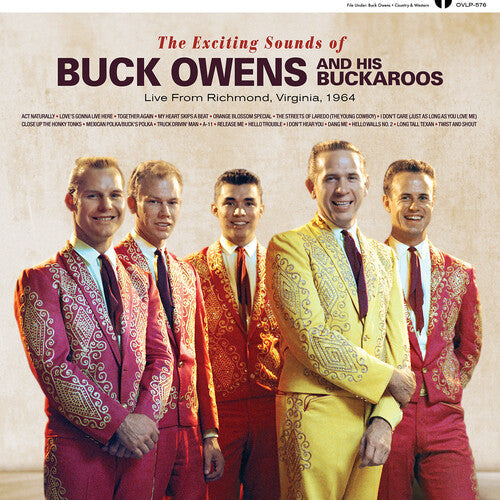 Buck Owens & His Buckaroos- The Exciting Sounds of Buck Owens And His Buckaroos Live From Richmond Virginia, 1964 (Strawberry Jam Colored Vinyl)