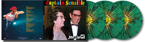 Captain Sensible- Meathead - Splatter Green Vinyl (Limited to 100)