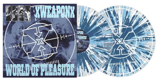 xWeaponx (Knocked Loose)/Weapon Of Pleasue- xWeaponx (Knocked Loose)/Weapon Of Pleasue Split (Clear w/White/Blue Splatter) (DAZE Records)