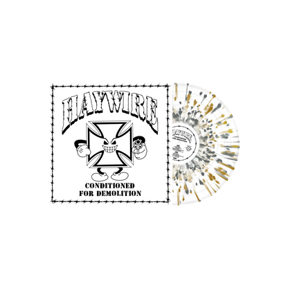 Haywire- Conditioned For Demolition (White w/ Gold & Silver Splatter)(DAZE Records)