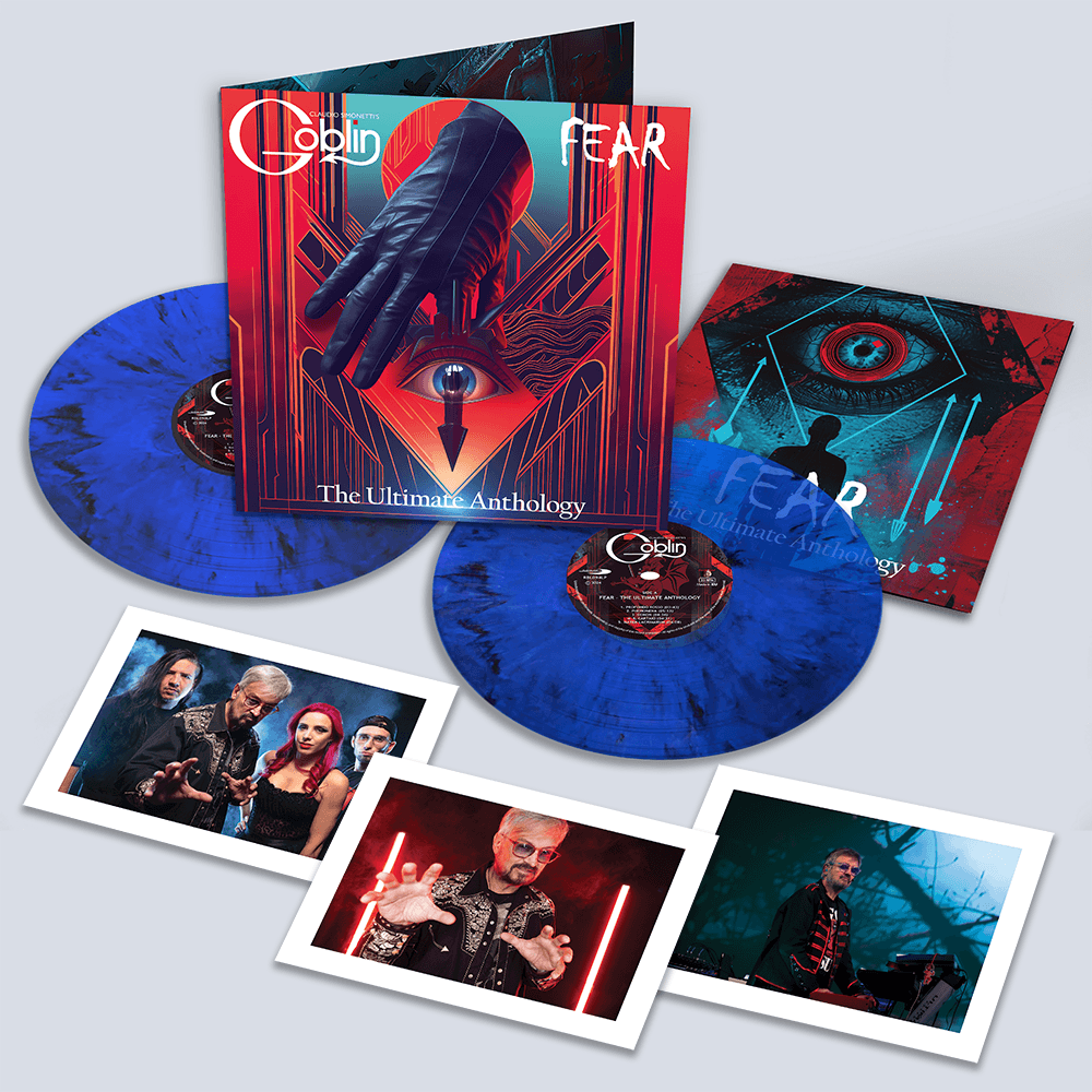 Claudio Simonetti's Goblin- Fear: The Ultimate Anthology (Deluxe Edition) (Marble Blue Vinyl)