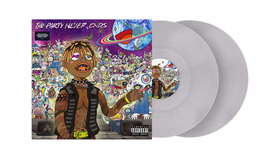 Juice Wrld- The Party Never Ends [Metallic Glacier 2 LP] (Indie Exclusive)