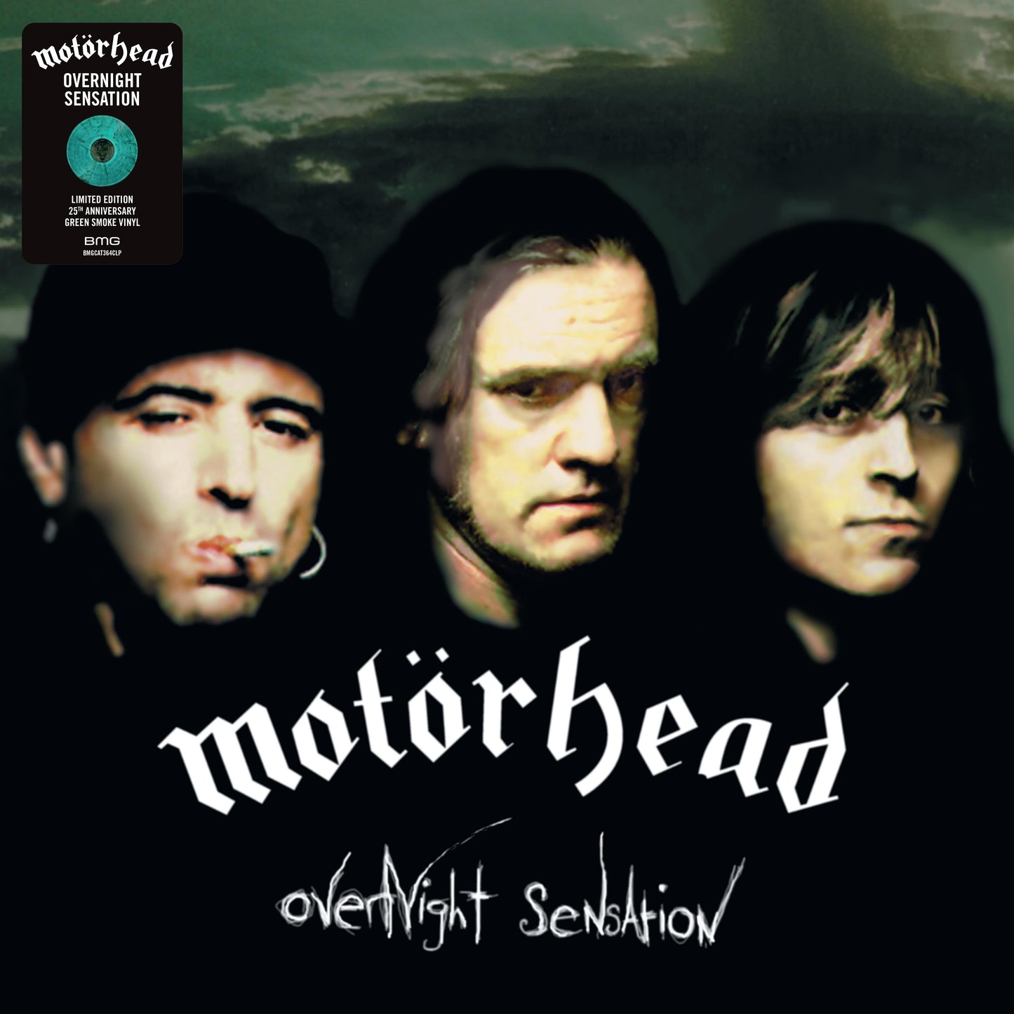 Motorhead- Overnight Sensation [Green Smoke LP]