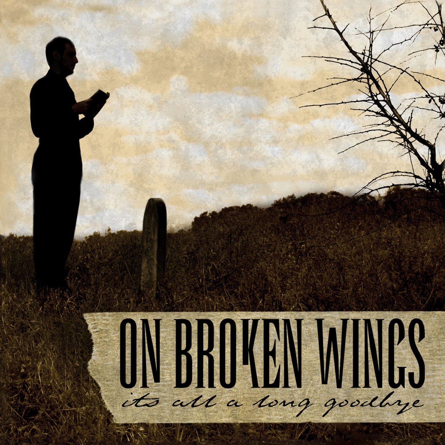On Broken Wings- It's All A Long Goodbye (Neon Violet)(Daze Records)
