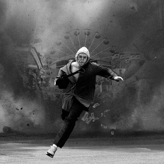 Regional Justice Center- Crime And Punishment (Clear w/Blue Splatter)