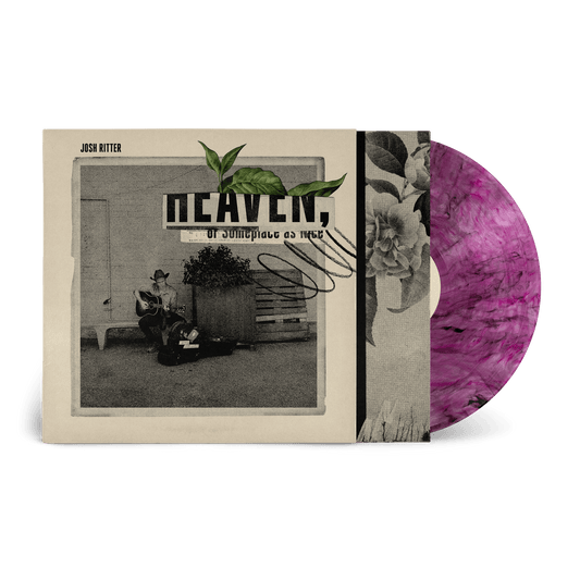 Josh Ritter- HEAVEN, Or Someplace As Nice (Transparent Strawberry w/ Black Swirl Exclusive Vinyl)