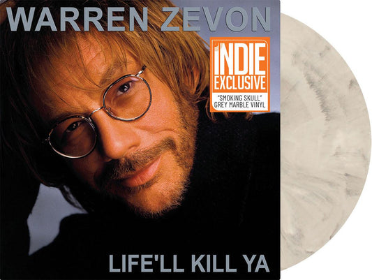 Warren Zevon- Life'll Kill Ya (RSD Essential Smoking Skull Vinyl) (DAMAGED)