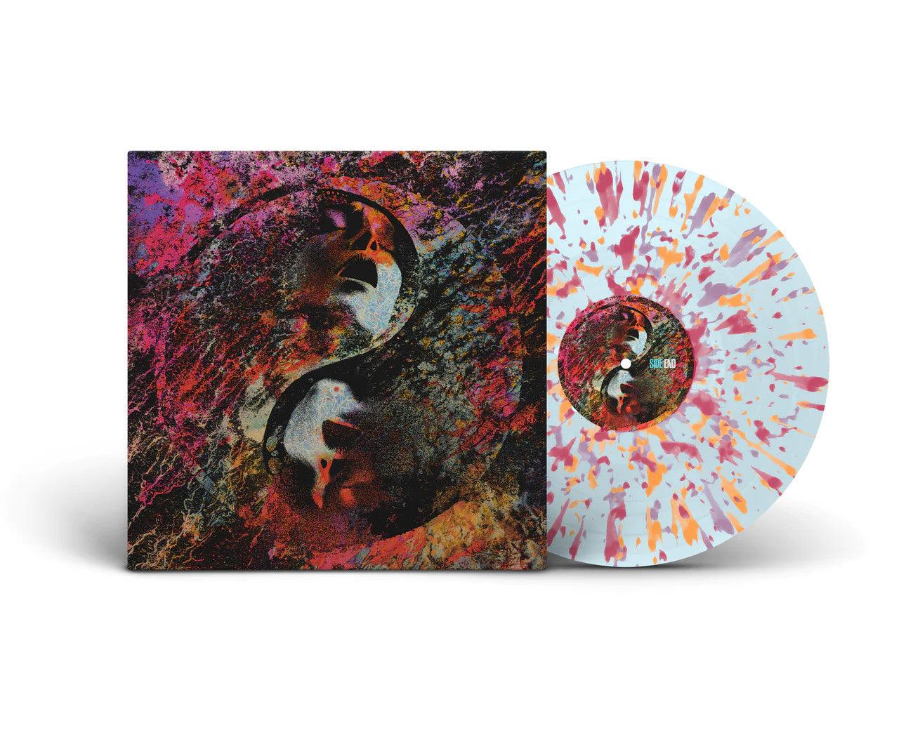 End/Cult Leader- Gather & Mourn (Electric Blue w/Splatter)