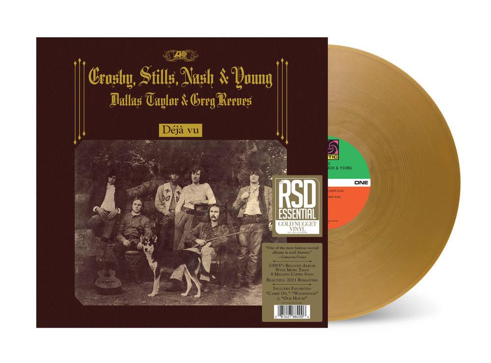 Crosby, Stills, Nash & Young- Deja Vu (RSD Essential Gold Vinyl) (DAMAGED)