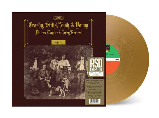 Crosby, Stills, Nash & Young- Deja Vu (RSD Essential Gold Vinyl) (DAMAGED)