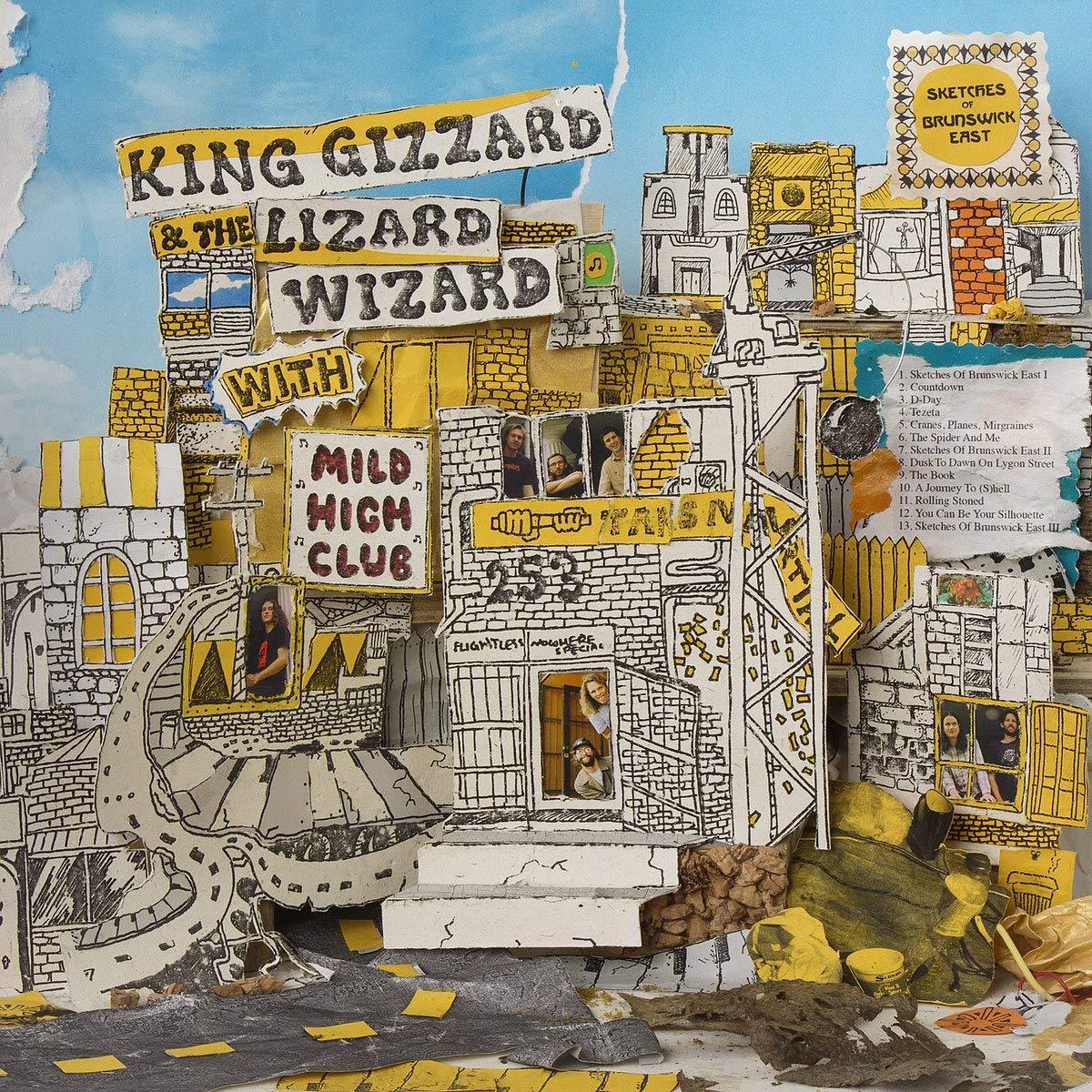 King Gizzard And The Lizard Wizard- Sketches Of Brunswick East (Yellow/Blue Vinyl)