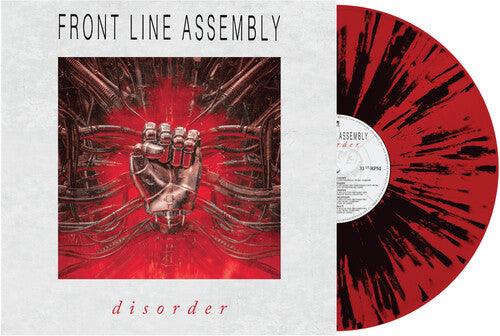 Front Line Assembly- Disorder (Red & Black Splatter Vinyl)