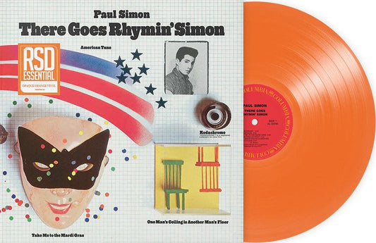 Paul Simon- There Goes Rhymin' Simon (RSD Essential Opaque Orange Vinyl)