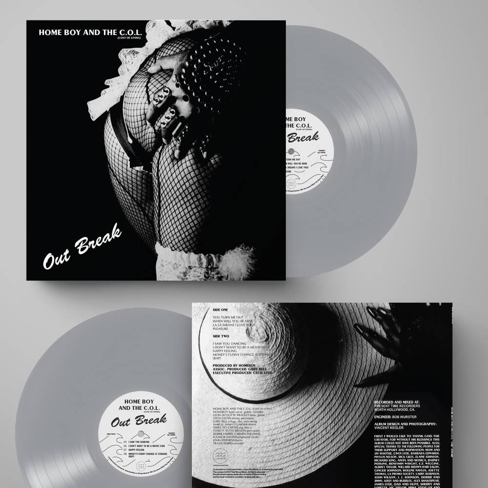 Home Boy And The C.O.L.- Out Break [RSD Essential Indie Colorway Silver Vinyl]