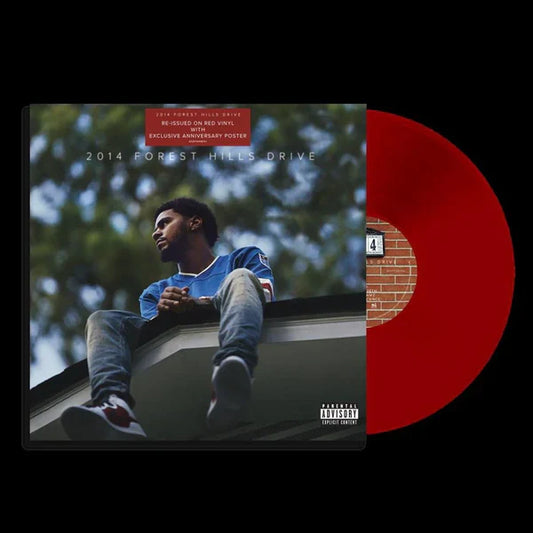 J. Cole- 2014 Forest Hills Drive (10 Year Anniversary) [Red 2 LP]