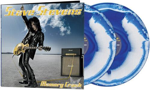 Steve Stevens- Memory Crash (Blue/White Haze Vinyl)