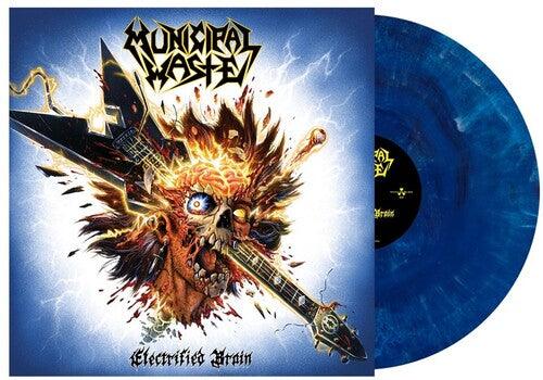 Municipal Waste- Electrified Brain (Blue Marble Vinyl)