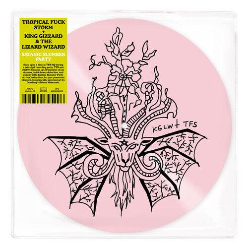 King Gizzard and the Lizard Wizard/Tropical Fuck Storm- Satanic Slumber Party EP (Ltd Pink Silkscreened Vinyl)