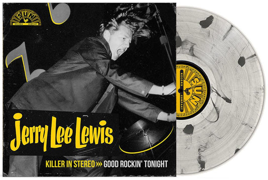 Jerry Lee Lewis- Killer In Stereo: Good Rockin' Tonight (RSD Essential Milky Clear w/ Black Ice Splatter Vinyl)