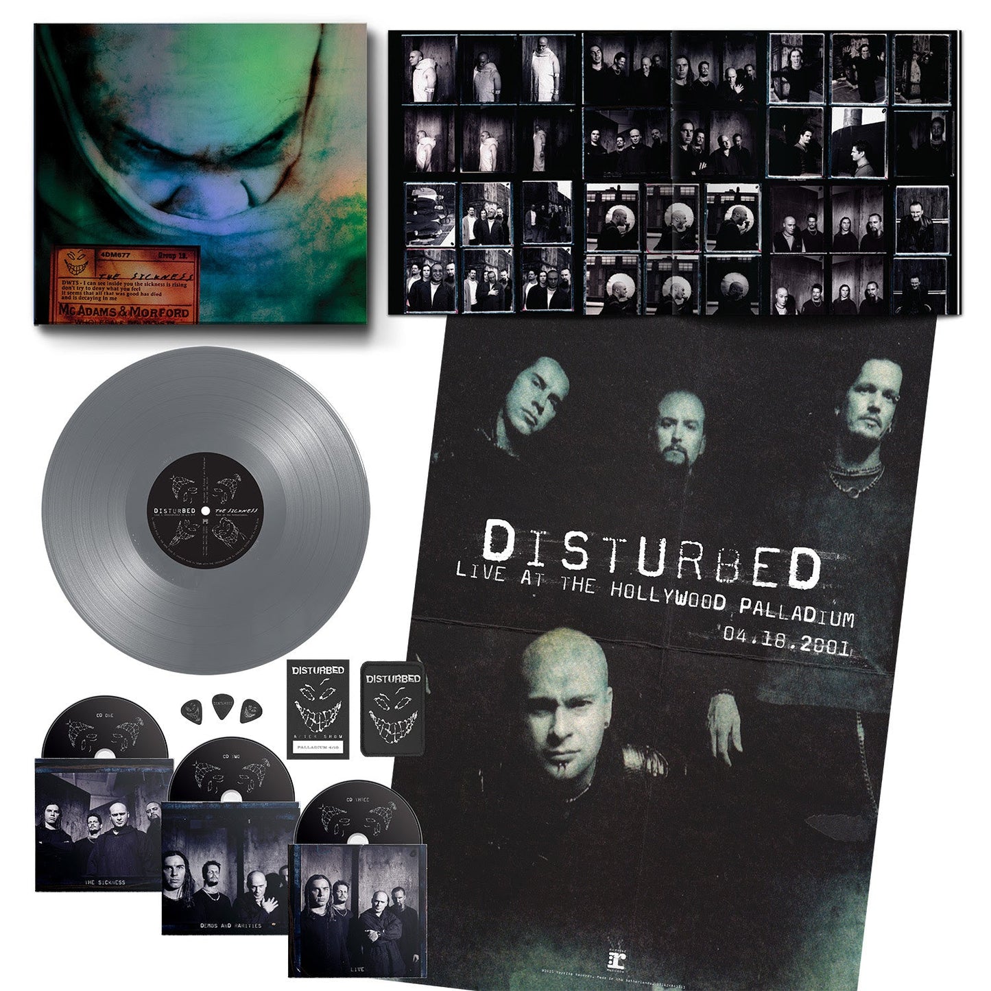Disturbed- The Sickness (25th Anniversary Edition) (1LP/3CD Boxset)