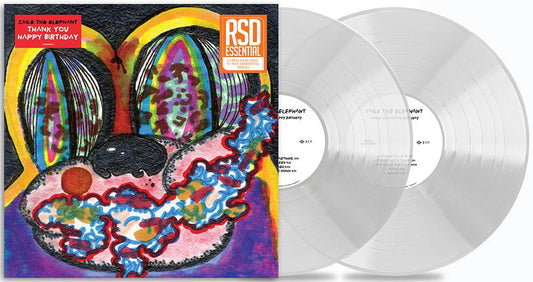Cage The Elephant- Thank You Happy Birthday (RSD Essential) (Clear Vinyl w/ 5 Bonus Tracks)